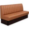 Horeca-Eetbank-Safran-200-cm-Kunstleer-Camel