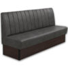 Horeca-Eetbank-Safran-200-cm-Vintage-Microvezel-Antraciet