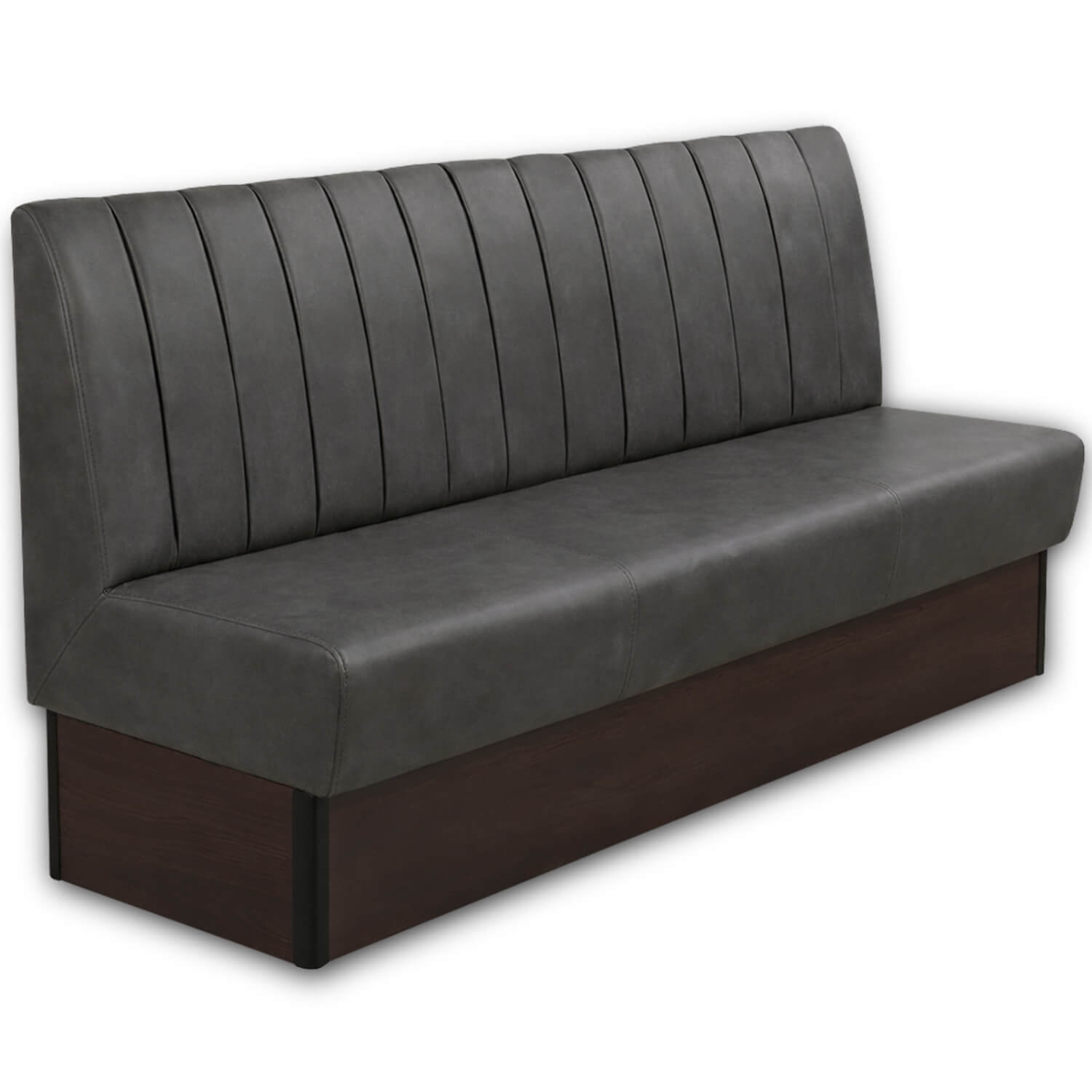 Horeca-Eetbank-Safran-200-cm-Vintage-Microvezel-Antraciet Horeca-Eetbank-Safran-200-cm-Vintage-Microvezel-Antraciet