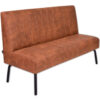 Horeca-Eetbank-Themis-Microvezel-Cognac-150-cm