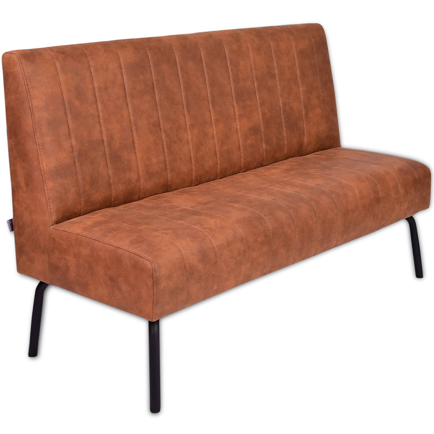 Horeca-Eetbank-Themis-Microvezel-Cognac-150-cm Horeca-Eetbank-Themis-Microvezel-Cognac-150-cm