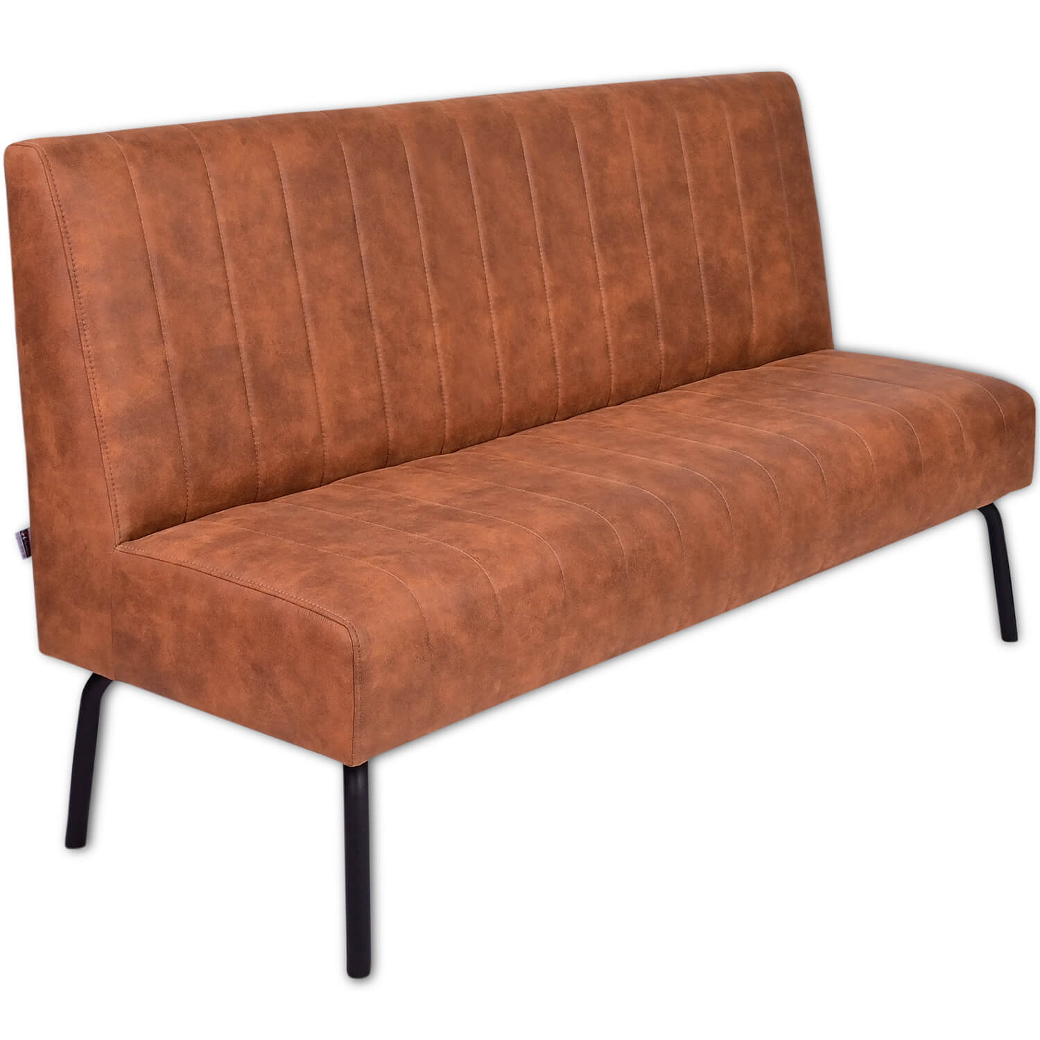 Horeca-Eetbank-Themis-Microvezel-Cognac-160-cm Horeca-Eetbank-Themis-Microvezel-Cognac-160-cm