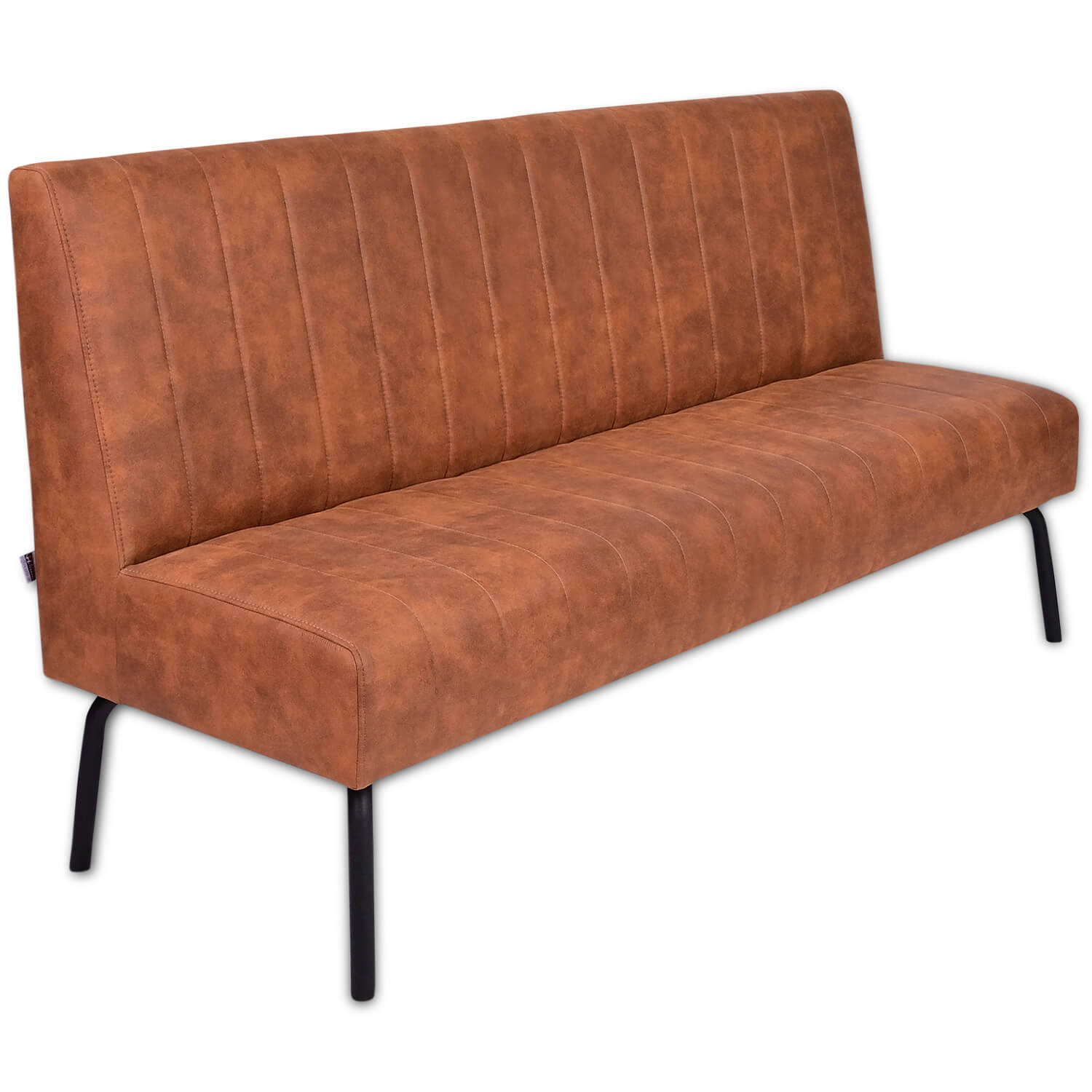 Horeca-Eetbank-Themis-Microvezel-Cognac-180-cm Horeca-Eetbank-Themis-Microvezel-Cognac-180-cm