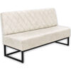 Horeca-Eetbank-Troje-Microvezel-Creme-180-cm