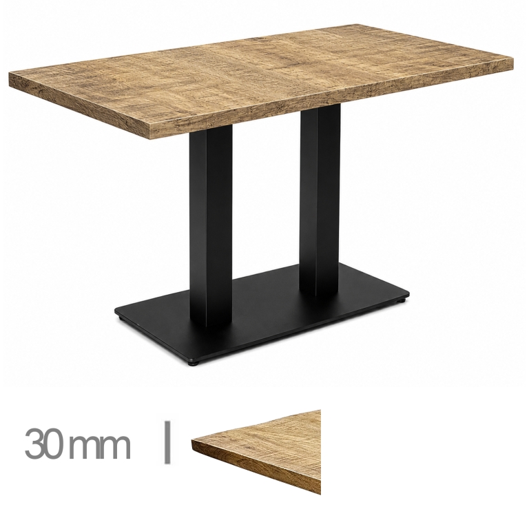 Horeca-Mangohout-Tafel-Met-Onderstel-70×120-cm-2