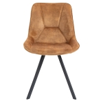 Chaise de Restaurant - CARMEN - Velours Or – Image 2