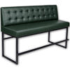 Horeca-Eetbank-ALASKA-Donkergroen-Kunstleer-150