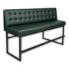 Horeca-Eetbank-ALASKA-Donkergroen-Kunstleer-200
