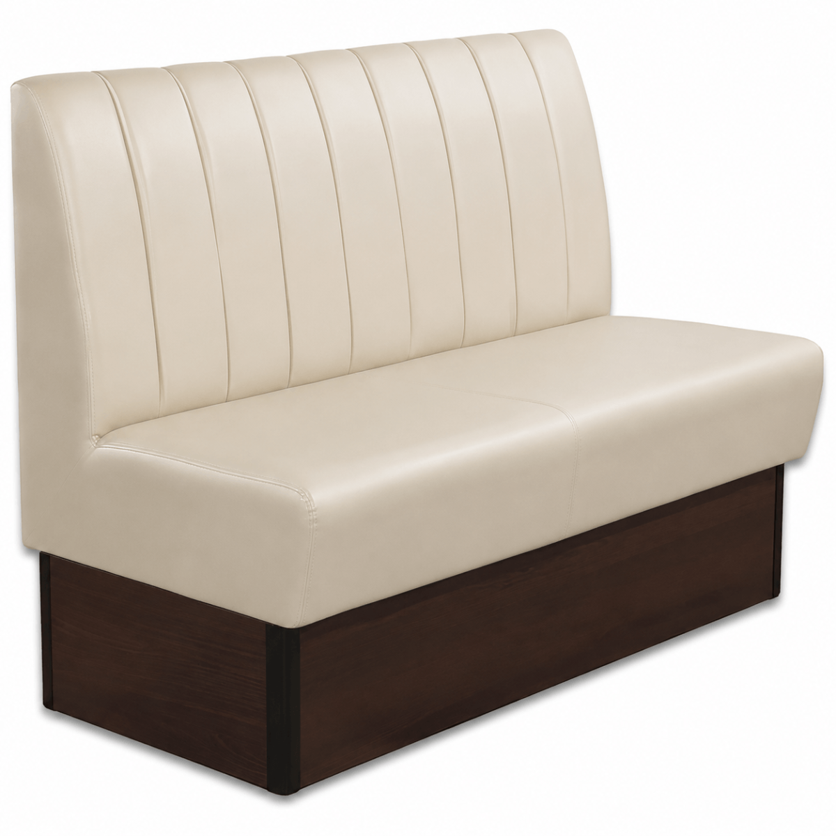 Horeca-Eetbank-SAFRAN-Creme-Kunstleer-140-cm