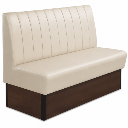 Horeca-Eetbank-SAFRAN-Creme-Kunstleer-150-cm