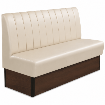 Horeca-Eetbank-SAFRAN-Creme-Kunstleer-160-cm