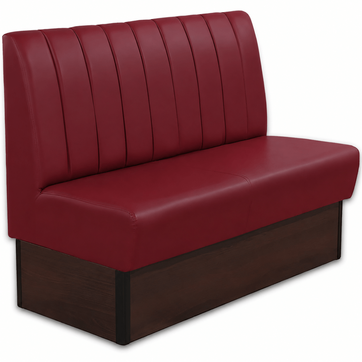 Horeca-Eetbank-SAFRAN-Zwart-Kunstleer-140-cm