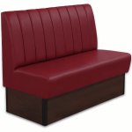 Horeca-Eetbank-SAFRAN-Zwart-Kunstleer-140-cm