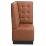 Horeca-Hoek-Eetbank-NAPOLI-Cognac-Microvezel-1