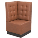 Horeca-Hoek-Eetbank-NAPOLI-Cognac-Microvezel-Z
