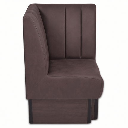 Horeca-Hoek-Eetbank-SAFRAN-Bruin-Vintage-Microvezel