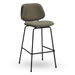 Horeca-Metalen-Barstoel-BELLO-Hunter-VelvetFluweel-1