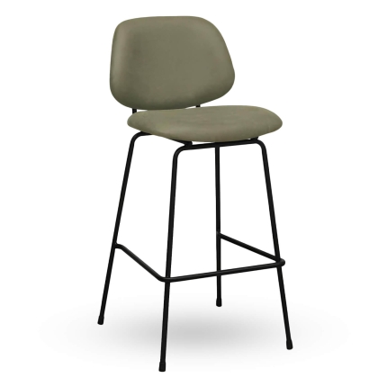 Horeca-Metalen-Barstoel-BELLO-Moss-Microvezel