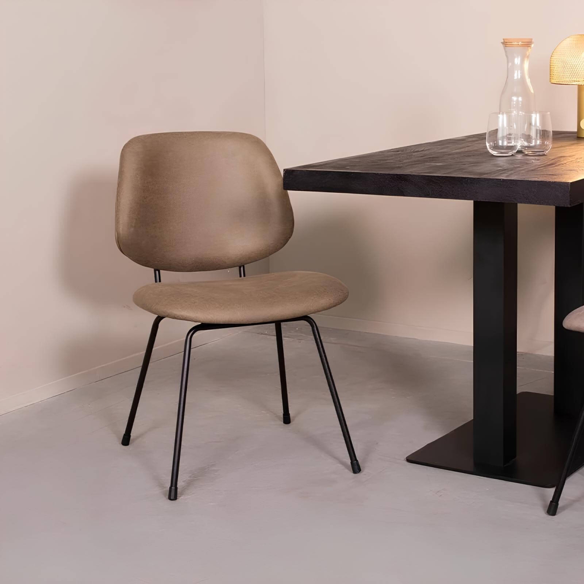 Horeca-Stoel-BELLO-Taupe-Microvezel-1