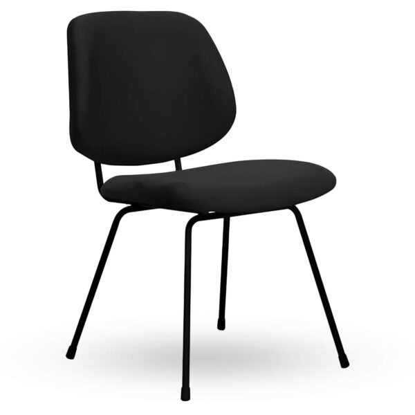 Horeca-Stoel-VelvetFluweel-Bello-Zwart