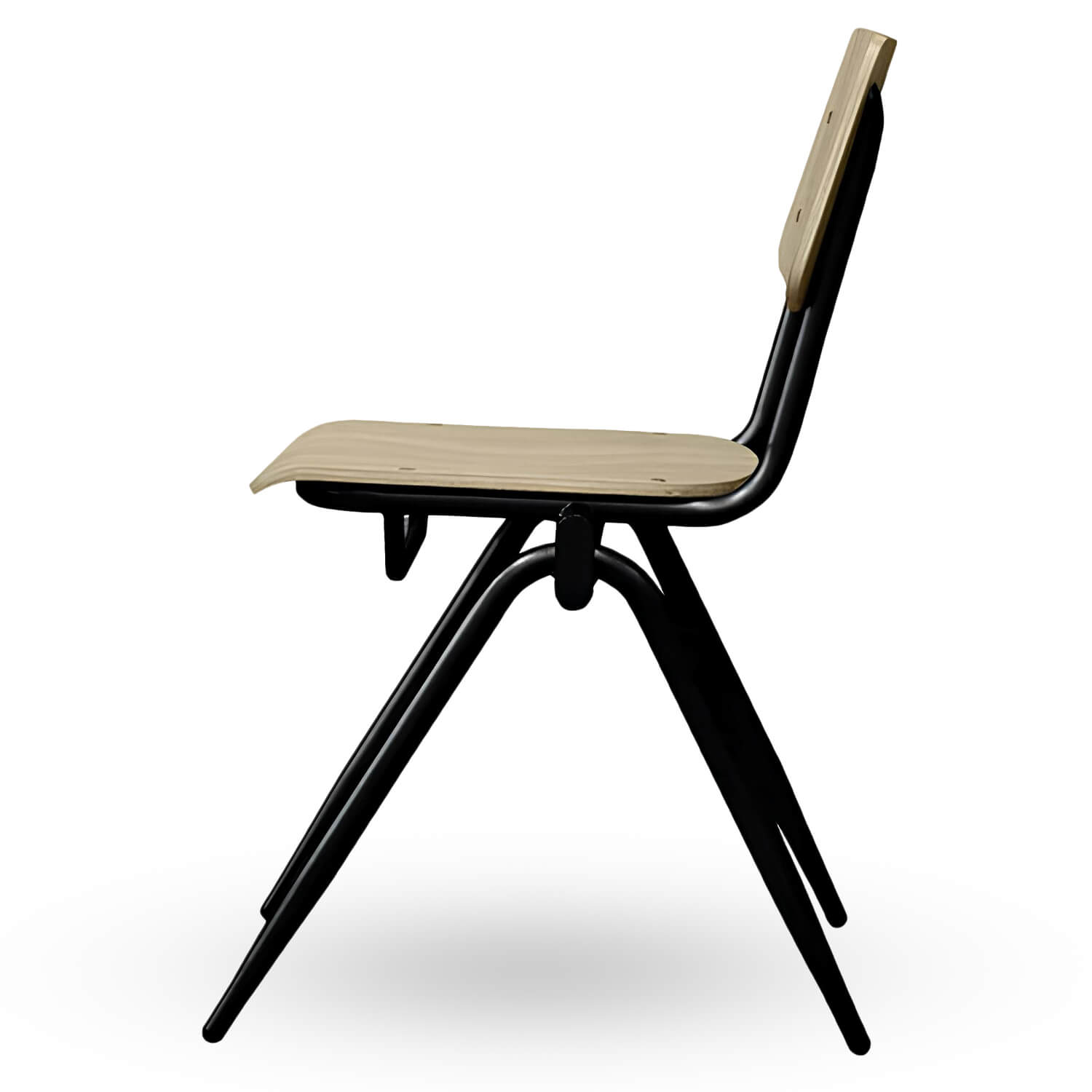 Stapelbare-Schoolstoel-OXFORD-Naturel-Hout-Z Stapelbare-Schoolstoel-OXFORD-Naturel-Hout-Z