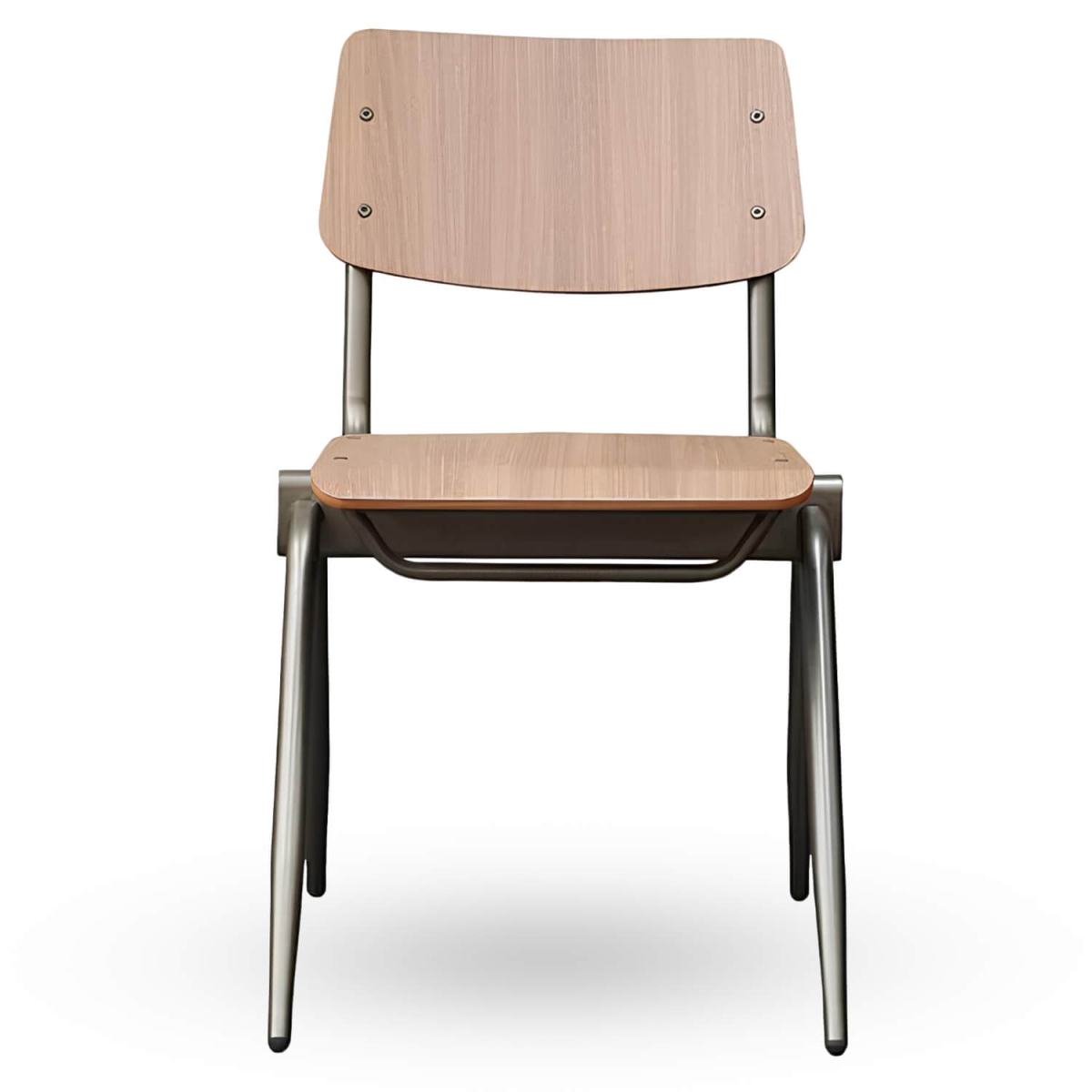 Stapelbare-Schoolstoel-OXFORD-Wenge-Hout-V