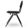 Stapelbare-Schoolstoel-OXFORD-Zwart-Hout-Z